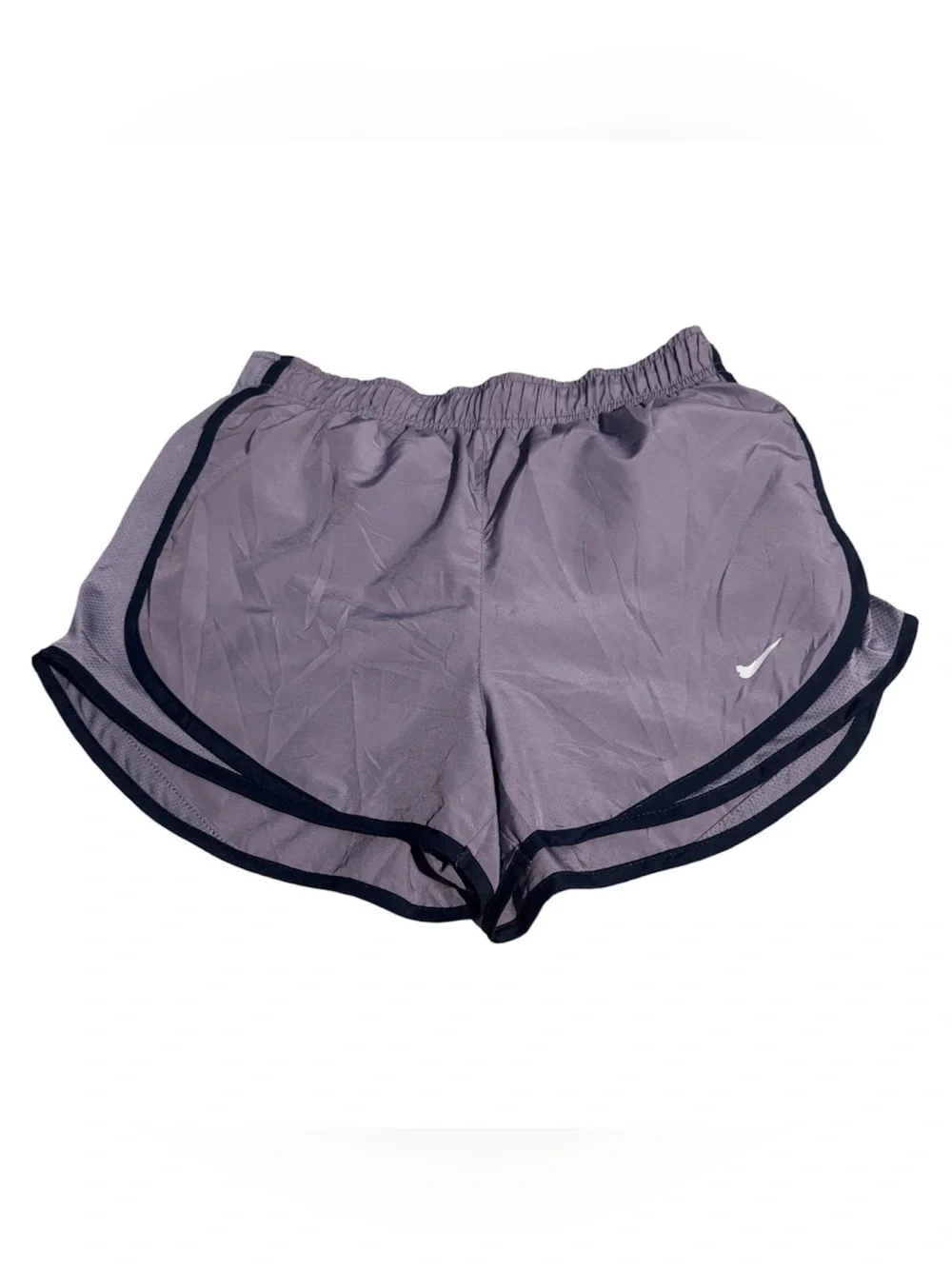 Nike Women’s Gray Athletic Shorts with Black Trim